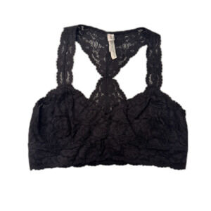 Free People Intimately Black Lace Bralette Size Small